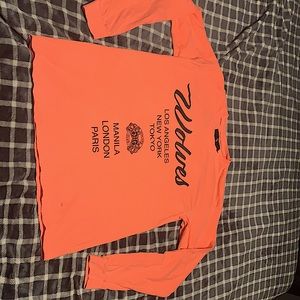 Darc Sport Neon Red Orange Long sleeve (MED)